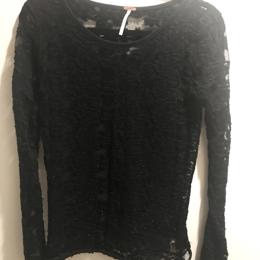 Free People • Lace long sleeve • Size S